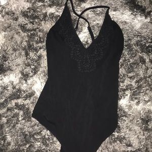 Black bodysuit